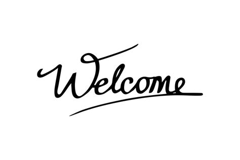 Welcome Logo Vector Art Icons And Graphics For Free Download