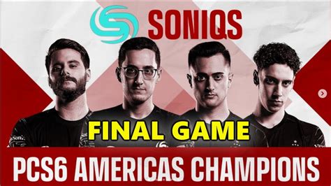 PCS6 AMERICAS CHAMPION SONIQS FINAL GAME TGLTN Shrimzy Hwinn