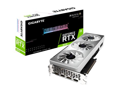 Buy Gigabyte GeForce RTX 3070 Vision OC 8G REV2 0 Graphics Card 3X