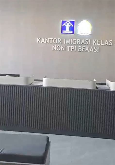 Merubah Wajah Baru Kantor Imigrasi Kelas Non Tpi Bekasi Media Kota