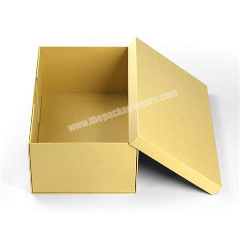 Rigid Cardboard Packaging Magnetic Closure Shoe Boxes High End Collapsable Flat Packed Magnetic