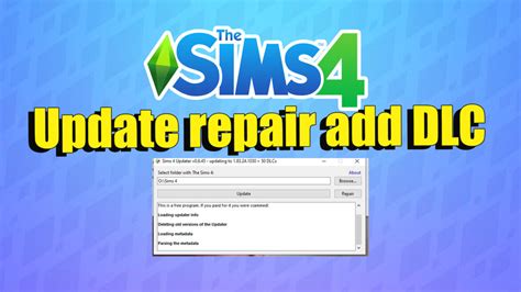 The Sims 4 Update repair add DLC – Anadius - Sims 4 Update