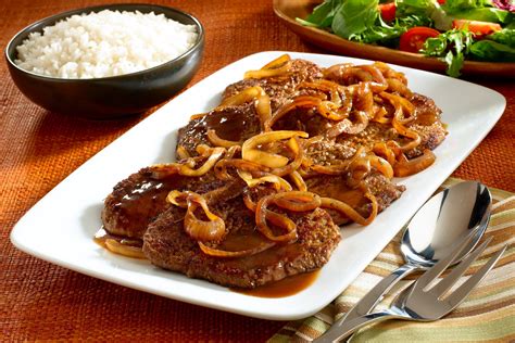 Steak Onions Steak And Onions Bistec Recipe Encebollado Recipe