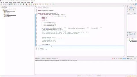 Java Lab Using Math Methods Youtube