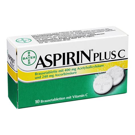 Aspirin Plus C Compresse Effervescenti Bayer Vital Erbofarma