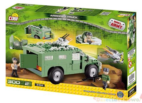 Cobi Small Army Opancerzona Ciężarówka 300 Elementów Cobi Small