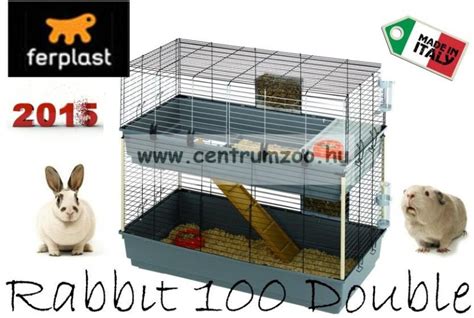 Vásárlás: Ferplast Rabbit 100 Double Ketrec, szállítóbox rágcsálóknak ...
