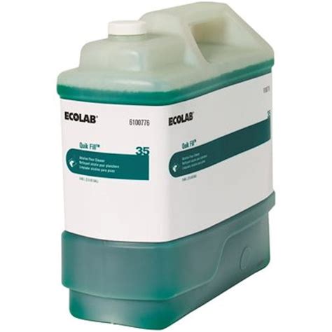 Ecolab 6100776 Quik Fill 35 Maxx Dual Action Floor Cleaner 25 Gal