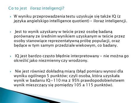 Diagnoza Funkcjonalna A Diagnoza Psychometryczna Ilorazu Inteligencji W