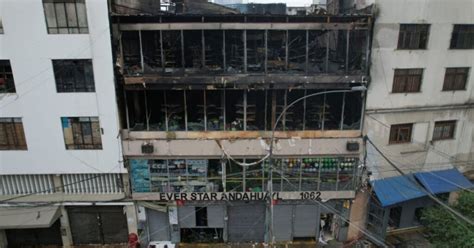 Incendio en Mesa Redonda Comerciantes sufren grandes pérdidas tras