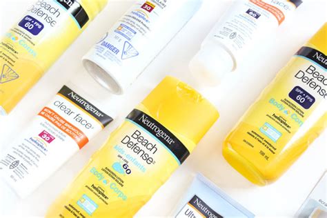 thenotice neutrogena summer sunscreen roundup mini reviews thenotice