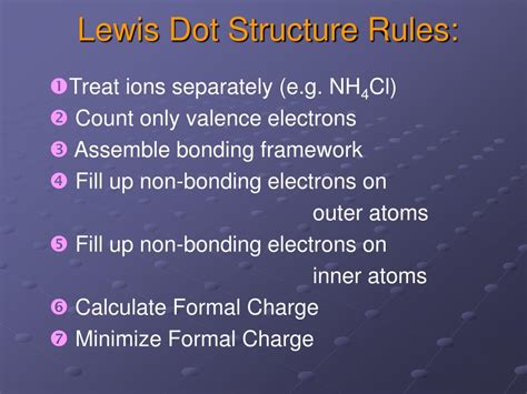 PPT - Lewis Dot Structure Rules: PowerPoint Presentation, free download ...