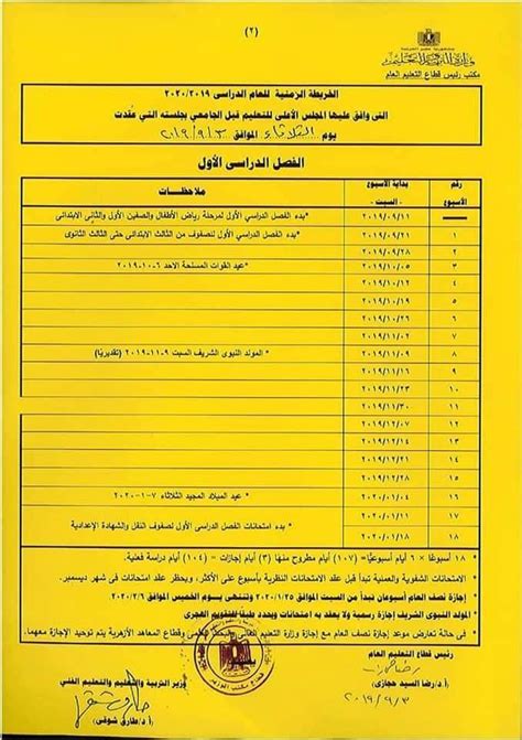 صور ننشر الخريطة الزمنية للعام الدراسي 20192020 بوابة أخبار اليوم