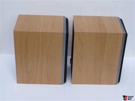 Mission Denon SC M5K Bookshelf Speakers In Excellent Condition Photo