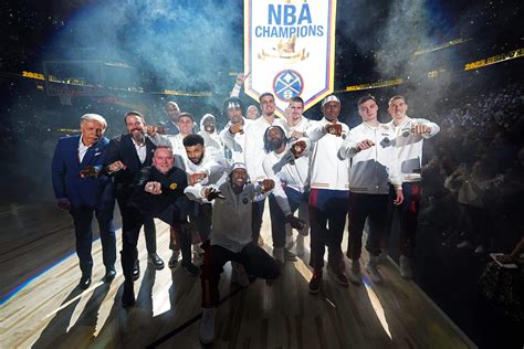 Denver Nuggets Celebrating Championship Win And Eyeing Another Title