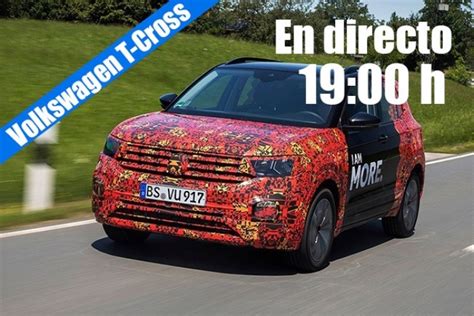 Sigue En Directo La Presentaci N Del Nuevo Volkswagen T Cross