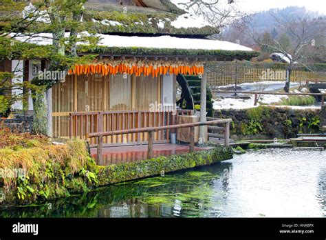 Oshino Hakkai Pond in Oshino Village Yamanashi Japan Stock Photo - Alamy