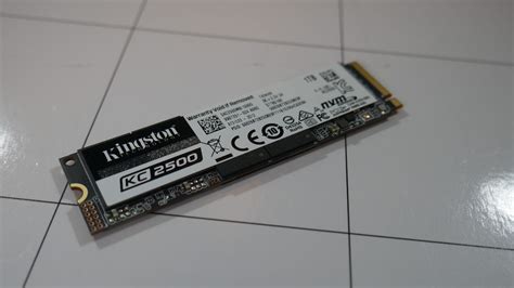 Kingston Kc2500 1tb Nvme Ssd Review Security Gets A Speed Boost