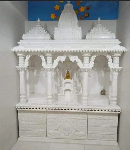 Designer White Marble Temple Design Antique At Rs In Makrana