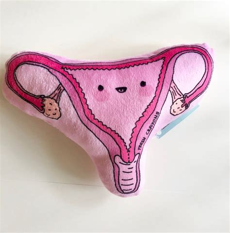 Uterus Plushy Cute Organ Anatomy Toy Female Reproductive Vagina Cervix Ovaries Womb Etsy