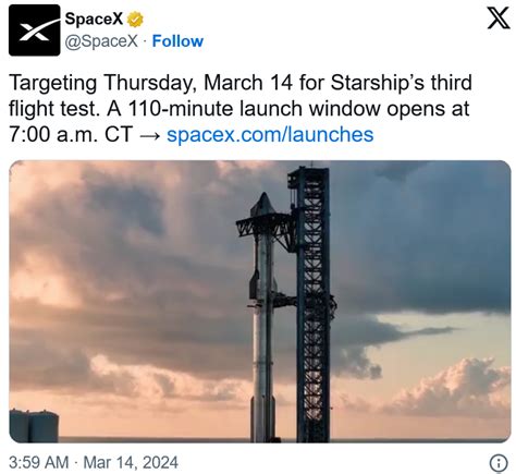 Spacex星际飞船第三次测试获美国faa批准 计划在印度洋回收数次