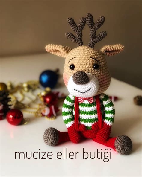 Amigurumi Geyik Tarifi Yapımı 8 Mimuu