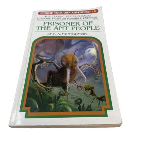 Prisoner Of The Ant People 10 New Choose Your Own Adventure Hc Us