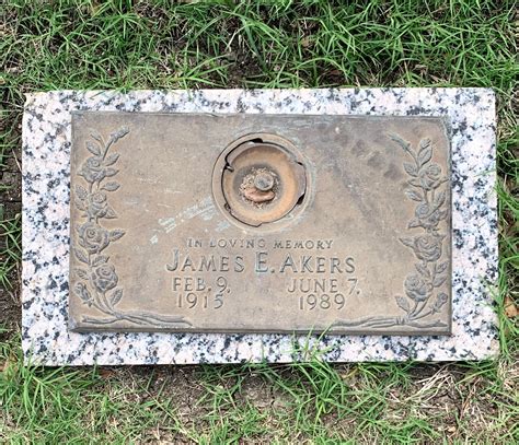 James Elmer Akers 1915 1989 Find A Grave Memorial