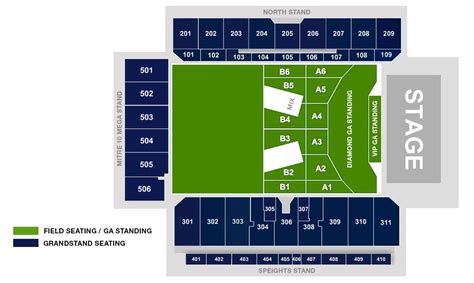 Dunedin Stadium Seating Chart - Stadium Seating Chart