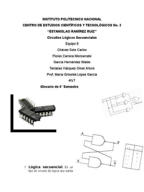 PDF Glosario Circuitos Logicos Secuenciales DOKUMEN TIPS