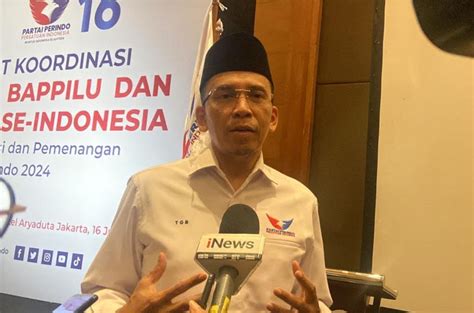 Partai Perindo Akan Maksimalkan Coattail Effect Ganjar Pranowo Di