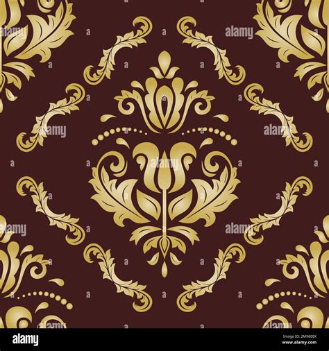 Orient Vector Classic Pattern Seamless Abstract Background With