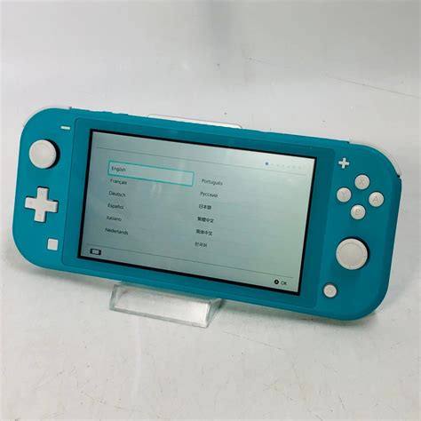 【全体的に状態が悪い】ジャンク Nintendo Switch Lite スイッチ ライト ターコイズ スティックドリフトの落札情報詳細