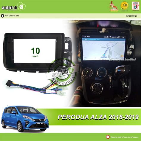 Android Player Casing 10 Perodua Alza 2018 2019 With Socket Perodua