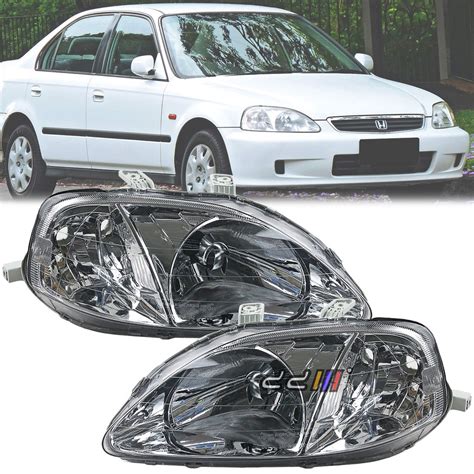 Honda Civic So3 So4 Ek Ek4 Ek9 1999 2000 Depo Front Headlight Head Lamp Lampu Depan Taiwan