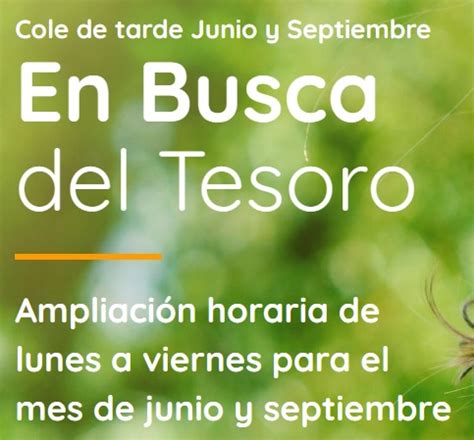 Cole De Tarde Junio Y Septiembre Colegio Privado Concertado