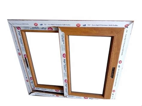 Rectangular UPVC Sliding Window Frame Glass Thickness 5 Mm At Rs 750