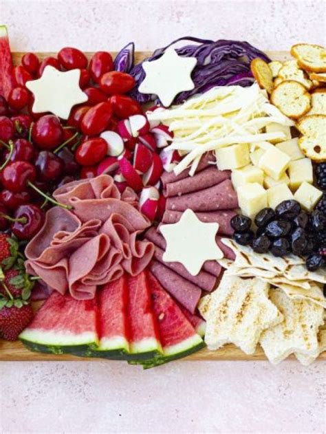 4th Of July Charcuterie Board Idea Story Food Plus Words