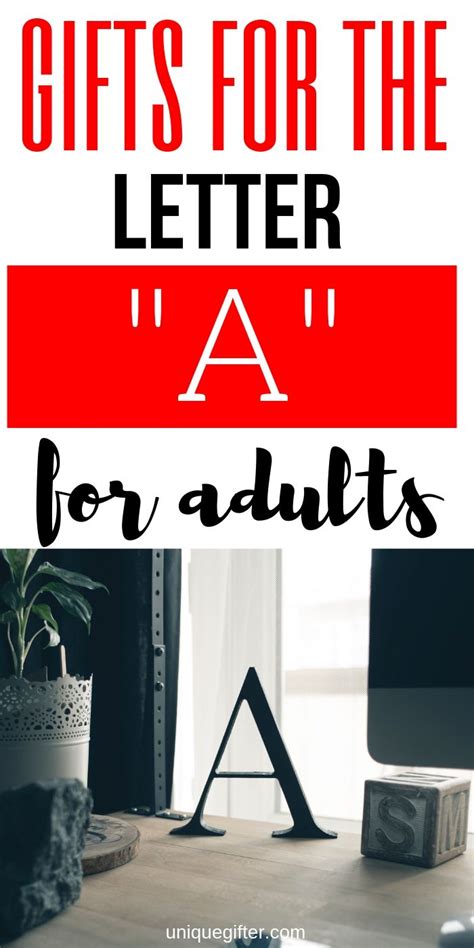 The Ultimate List Of Gifts That Start With The Letter Artofit