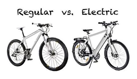 electric bikes  regular bikes whats  difference electric bike
