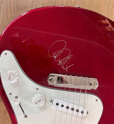 Paul Reed Smith Guitar Signed By Paul Reed Smith