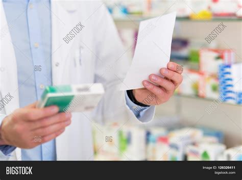 Pharmacist Filling Image And Photo Free Trial Bigstock