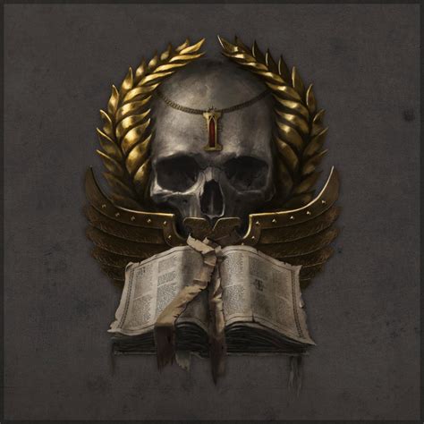 Hintergrundbilder Warhammer 40 000 Inquisition Schädel 1920x1920