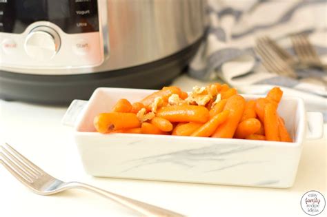 Instant Pot Baby Carrots - Easy Glazed Carrots for a Healthy Side Dish