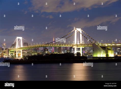 Tokyo skyline at night Stock Photo - Alamy