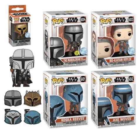 Funko Pop Star Wars Mandalorian Collector Box Pop Brelok