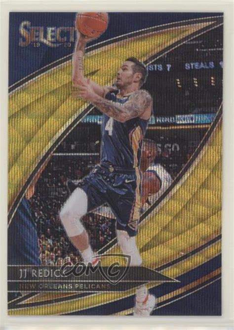 Panini Select Courtside Gold Wave Prizm J J Redick For