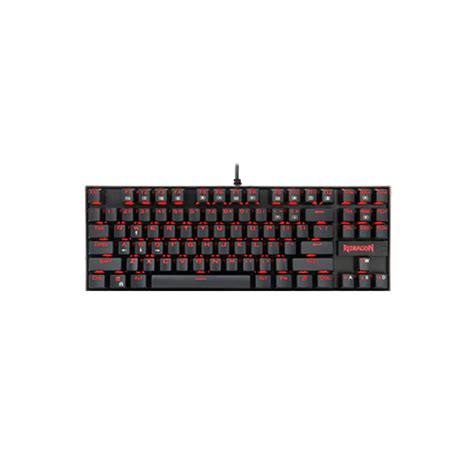 Redragon K552 KUMARA RAINBOW RGB Backlit Blue Switch Mechanical Gaming ...