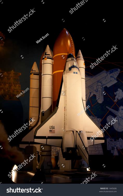 Model Space Shuttle Houston Space Center Stock Photo 1445606 | Shutterstock