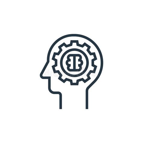 Mindset Icon Vector From Business Model Canvas Concept Thin Line